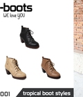 Hình ảnh: Giày boots nữ