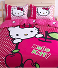 Hình ảnh: Bộ drap giường Hello Kitty, Mẫu số 04, liên hệ,