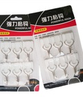 Hình ảnh: Combo 12 móc dán tường tiện dụng