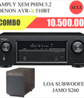 Hình ảnh: Amply 5.1 Denon 510 kèm Sub Jamo 260 giá quá Sock