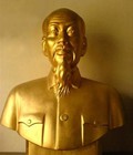 Hình ảnh: tượng bác hồ nhũ đồng DP800