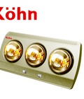 Hình ảnh: Đèn sưởi nhà tắm Braun Kohn KN 03G