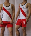 Hình ảnh: Quần gym, quần thể thao, quần short nam, áo ba lỗ, áo tập gym, áo chạy bộ, áo thể thao