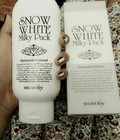 Hình ảnh: Kem tắm trắng mặt và toàn thân Snow White Milky Pack Hàn Quốc