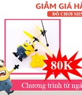 Hình ảnh: Khuyến mãi giảm giá đồ chơi minion