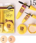 Hình ảnh: Combo bộ make up Maybelline 3 in 1