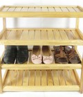 Hình ảnh: Kệ để giầy dép gỗ 3,4,5,6 tầng - Freeship
