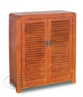 Hình ảnh: Tủ giày gỗ Thông Newzealand 2 cánh 80cm - EUF179