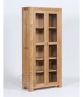 Hình ảnh: Tủ trưng bày gỗ sồi - 100 x 35 x 195cm EUF 208