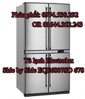 Hình ảnh: Tủ lạnh Electrolux Side by Side EQE6807SD 678 lít chính hãng giá rẻ tại kho