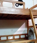Hình ảnh: Thanh lý giường tầng trẻ em gỗ Thông Lào còn mới đẹp 