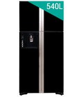 Hình ảnh: Tủ lạnh 4 cánh hitachi R W660FPGV3X/GBK, tủ lạnh hitachi R W660FPGV3X/GBK màn đen, giá tốt nhất thị trường.