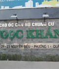 Hình ảnh: Cho thuê Cao Ốc Ngọc Khánh Quận 5 ngay cầu chữ Y 2phòng ngủ ĐĐNT. Giá 11 triệu. Diện tích: 65m2.