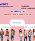 Hình ảnh: Binkids tuyển đại lý bán buôn bán lẻ trên toàn quốc