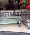 Hình ảnh: sofa chữ L da nỉ