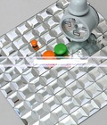 Hình ảnh: Gạch mosaic vát 4 cạnh trắng gương AL405