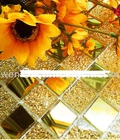 Hình ảnh: Gạch mosaic hoa văn vàng đậm AL104