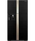 Hình ảnh: Phân phối tủ lạnh Side by side 4 cánh Hitachi R W660FPGV3XGBK 540 lít, màu đen