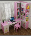 Hình ảnh: Bàn học công chúa, Kệ sách công chúa, Nội thất F21,