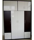 Hình ảnh: Tủ nhựa Đài Loan 4 buồng 4 cánh 4 ngăn