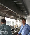 Hình ảnh: Thi công hệ thống thông gió hút khói khử mùi bếp nhà hàng