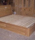 Hình ảnh: giường ngủ gỗ Sồi nhập khâu 100% giá tại xưởng