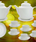Hình ảnh: Bộ Ấm Chén Bát Tràng Vuông Cao Cực Rẻ