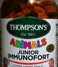 Hình ảnh: Viên ngậm hình thú bổ sung vitamin, khoáng chất và dinh dưỡng Thompson s Animals Junior Immunofort