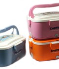 Hình ảnh: hộp cơm cắm điện chefman, ruột inox giá rẻ