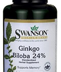 Hình ảnh: Swanson Ginkgo biloba 24% loai 240 viên x 60mg hàng nhập mĩ giá cực cool