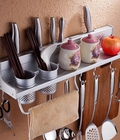 Hình ảnh: Kệ đựng đồ treo nhà bếp 2 ống đũa
