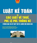 Hình ảnh: Sách Luật kế toán và các luật về phí lệ phí và thống kê 2016