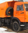 Hình ảnh: Xe ô tô tải tự đổ KAMAZ 6520 728 6x4 thể tích thùng ben 16m3, trọng tải thiết kế 20 tấn