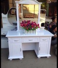 Hình ảnh: bàn trang điểm 1m trắng