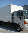 Hình ảnh: Xe tải Hino FC6,4 tấn, 6400kg, thùng kín, mui phủ dài 6m8, 6800 mm