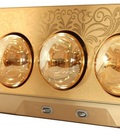 Hình ảnh: Đèn sưởi Heizen 3 bóng vàng Điều khiển từ xa HE 3BR