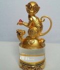 Hình ảnh: Quà tặng xuân mới Bính Thân khỉ mạ vàng 24k