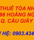 Hình ảnh: Cho thuê văn phòng 98 Hoàng Ngân.