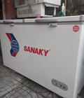 Hình ảnh: tủ đông cũ sanaky 360lit dàng lạnh ống đồng.