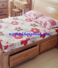 Hình ảnh: Giường gỗ sồi 1.6 m KT348