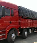 Hình ảnh: Xe Shacman thùng mui bạc, thế hệ mới 2015, xe nhập công nghệ weichai