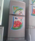 Hình ảnh: Tủ lạnh ko bám tuyết 110L SANYO, zin loc ga, bh 6 tháng,