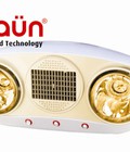 Hình ảnh: Đèn sưởi nhà tắm Braun KU02PG 2 bóng vàng
