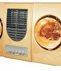 Hình ảnh: Đèn sưởi nhà tắm Braun BU03G sở hữu hai bóng vàng với công suất hoạt động cao
