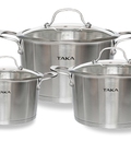 Hình ảnh: Bộ nồi inox Taka NI03V