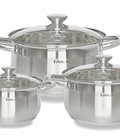 Hình ảnh: Bộ nồi inox Taka NI03K