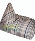 Hình ảnh: Ghế lười hạt xốp Omely Bean Bag kim tụ tháp vải bố cao cấp size