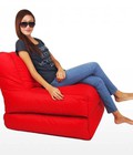 Hình ảnh: Ghế lười hạt xốp Omely Bean Bag - Sofa kiêm giường