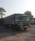 Hình ảnh: Đại lý bán xe tải Daewoo 4 Chân thùng mui bạt , thùng dài 9m7