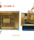Hình ảnh: Khay trà gỗ (Ms 01)